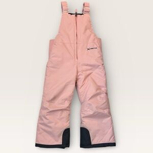 Arctix Kids 4T  Pink waterproof Snow Bib overalls insulated Snow pants warm